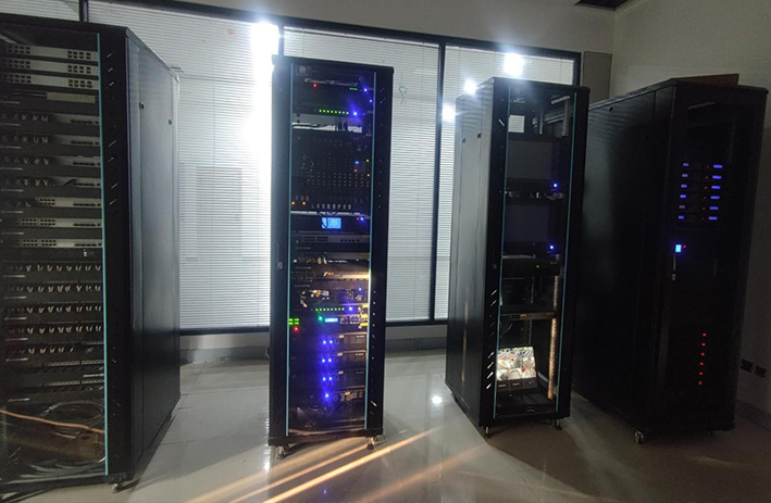 江苏某心博网页版在线登录指挥学院会议系统机房设计安装心博网页版在线登录