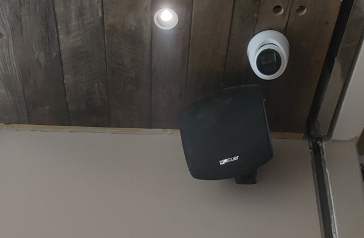 某高端餐饮机房建设、安防系统、网络广播等网络心博网页版在线登录