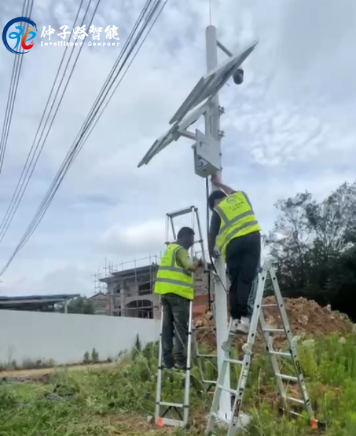 南京周边农场太阳能4G监控系统